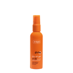 [G12153] Ziaja Vegan Sun Dry Oil Gel SPF 20 UVA + UVB Medium Protection 90 ML