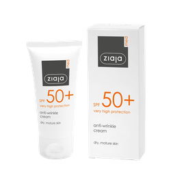 [G12159] Ziaja MED SPF 50+ Very High Protection ( Anti-Wrinkle Cream  ) Dry,Mature Skin 50 ML