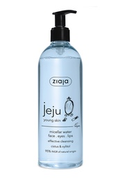 [G12498] Ziaja JEJU Micellar Water Face.Eyes.Lips Effective Cleansing 390 ML