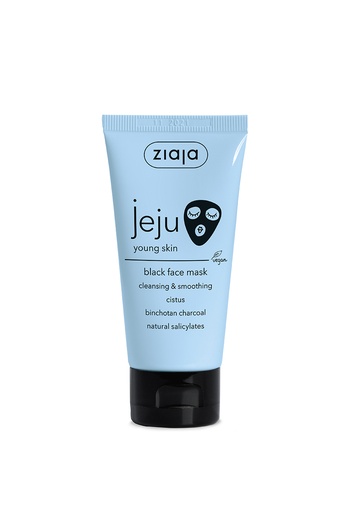 [G12499] Ziaja JEJU Black Face Mask Cleansing &amp; Smoothing 50 ML