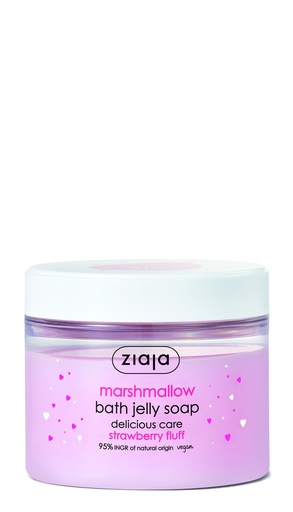 [G12970] ZIAJA MARSHMALLOW BATH JELLY SOAP 260ML