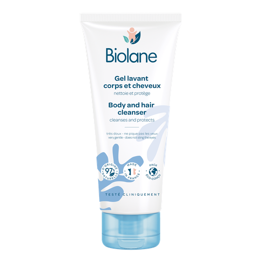 [G12993] Biolane Body and Hair Cleanser 200 ML