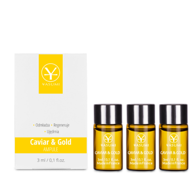 [Kit00072] YASUMI Yasumi Caviar &amp; Gold Ampulka Kit ( 3 PCS )