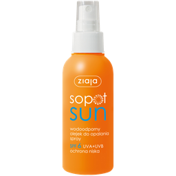 [G13647] ZIAJA SOPOT SUN OIL SPRAY SPF 6 125ML