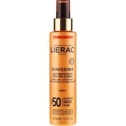 [G13682] Lierac Sunissime Lait Anti-Age Global SPF50 150ml