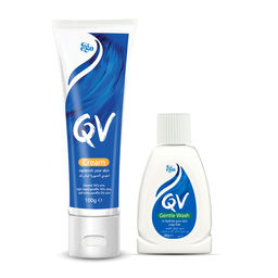 [G13698] QV CREAM PROMO KIT (G.W 40ML+TOWEL+100GM CR)