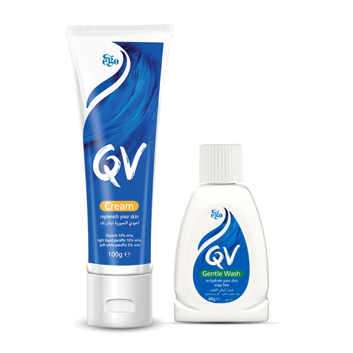 [G13698] QV CREAM PROMO KIT (G.W 40ML+TOWEL+100GM CR)